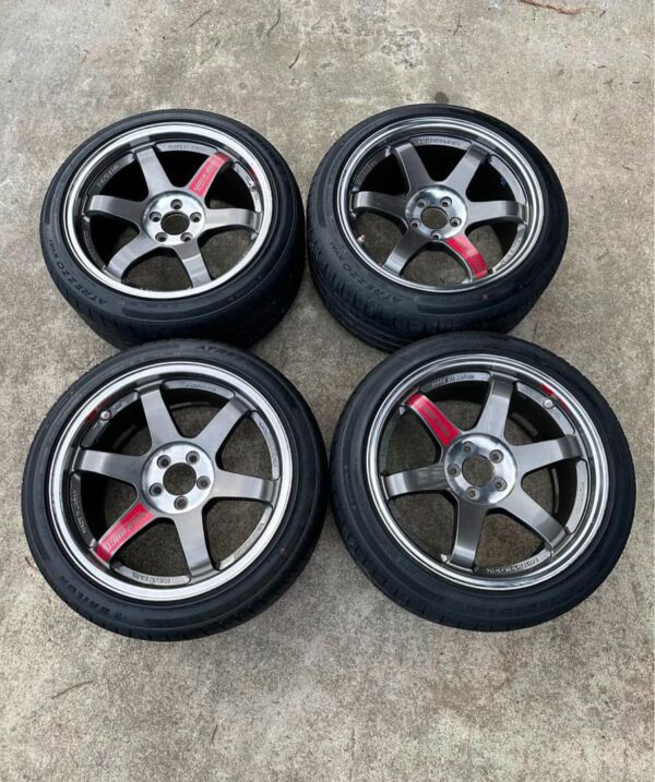 Graphite TE37 wheels - Image 10