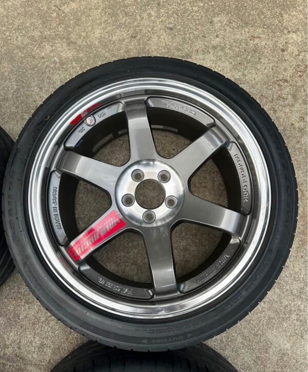 Graphite TE37 wheels - Image 7