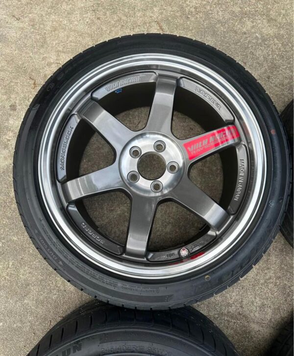 Graphite TE37 wheels - Image 6
